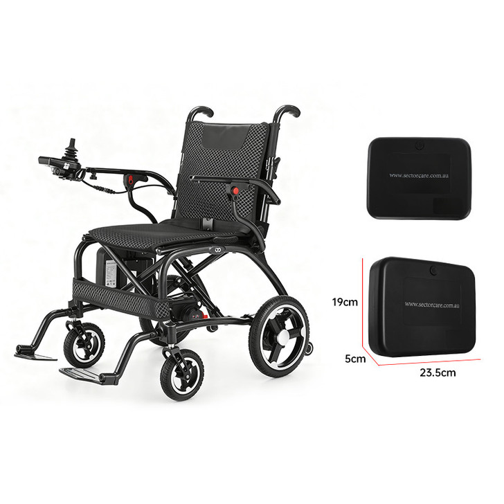 Lithium Battery 6.6Ah- Feather Electric Wheelchair Series
