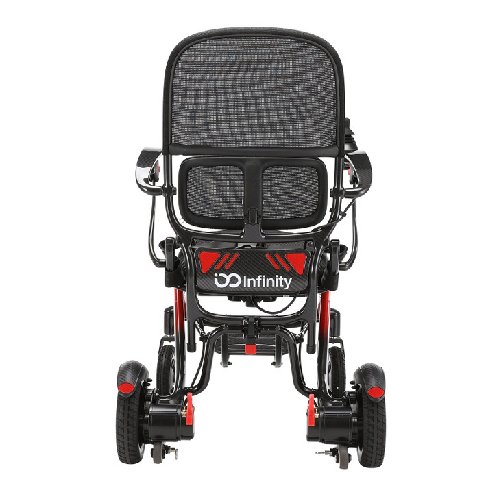 Infinity Carbon Ergo Electric Wheelchair- Mesh Back
