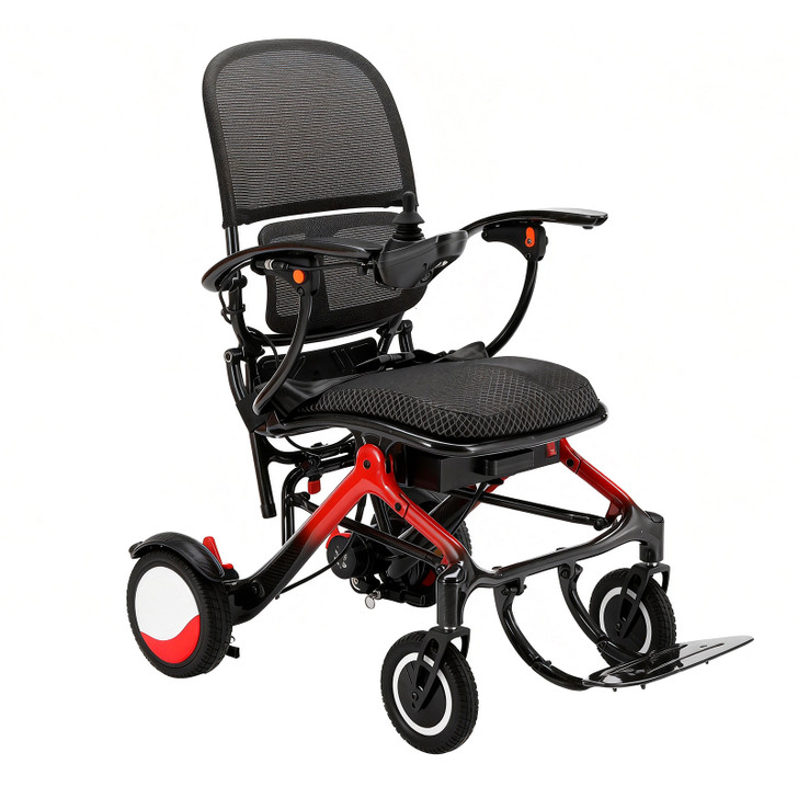 Infinity Carbon Ergo Electric Wheelchair- Mesh Back