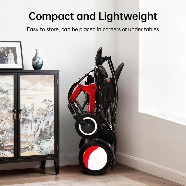 Infinity Carbon Ergo Electric Wheelchair- Mesh Back