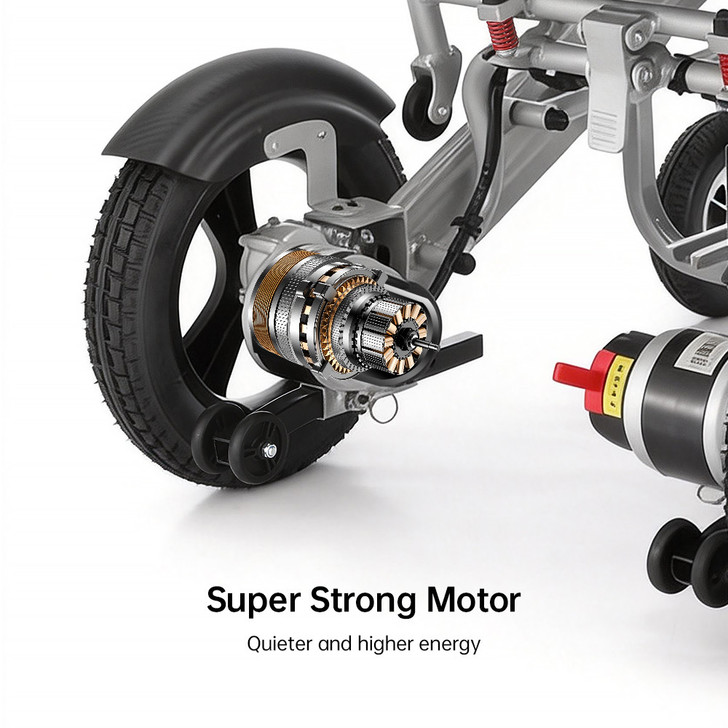 Infinity Aluminum Alloy Electric Wheelchair