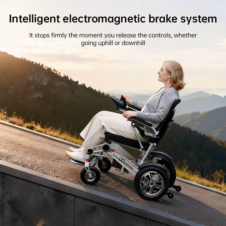 Infinity Aluminum Alloy Electric Wheelchair
