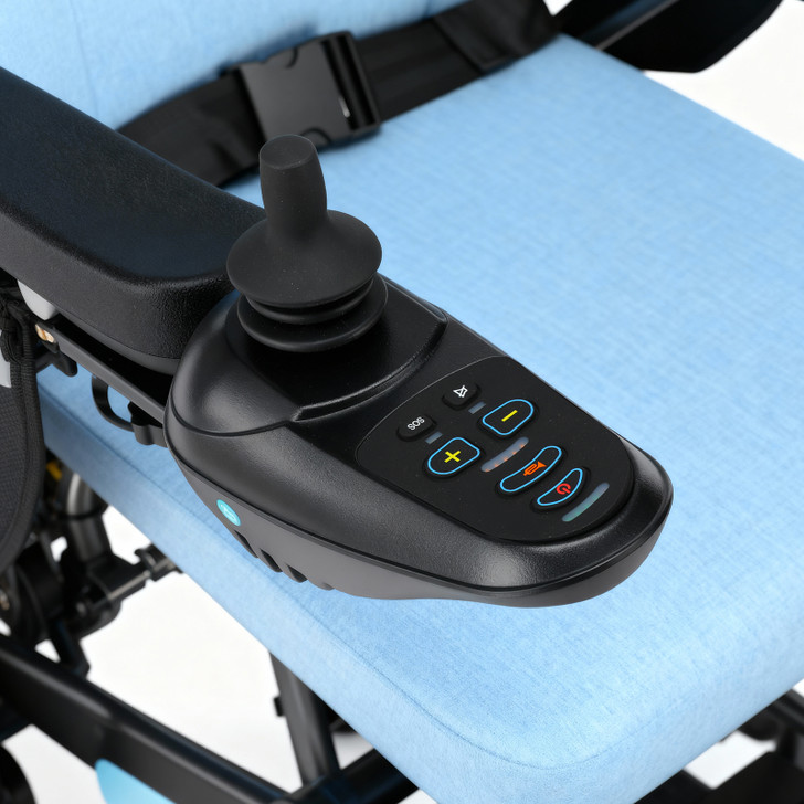 Infinity Comfort Electric Wheelchair - Blue