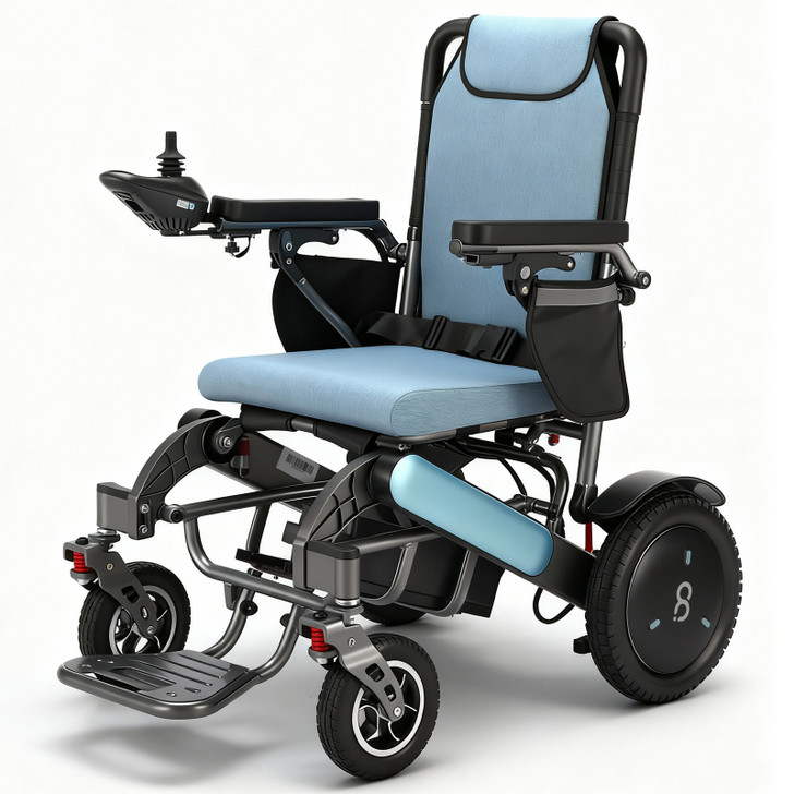 Infinity Comfort Electric Wheelchair - Blue