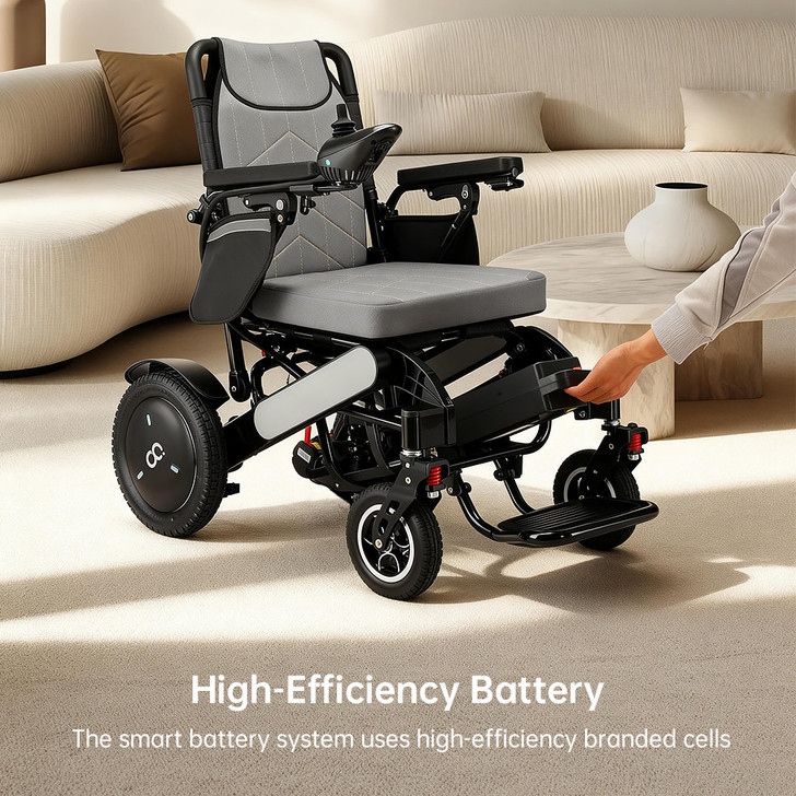 Infinity Comfort Electric Wheelchair - Grey