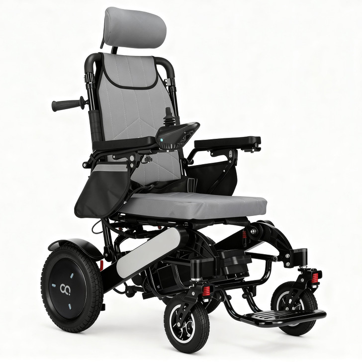 Infinity Comfort Electric Wheelchair Grey