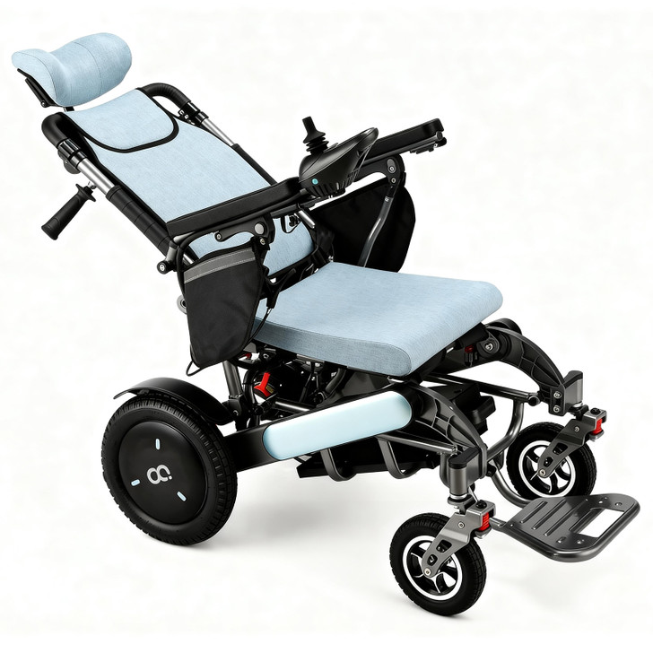 Infinity Comfort Electric Wheelchair – Blue
