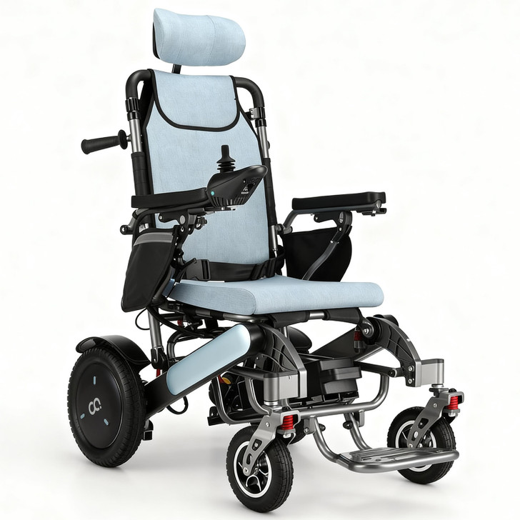 Infinity Comfort Electric Wheelchair – Blue
