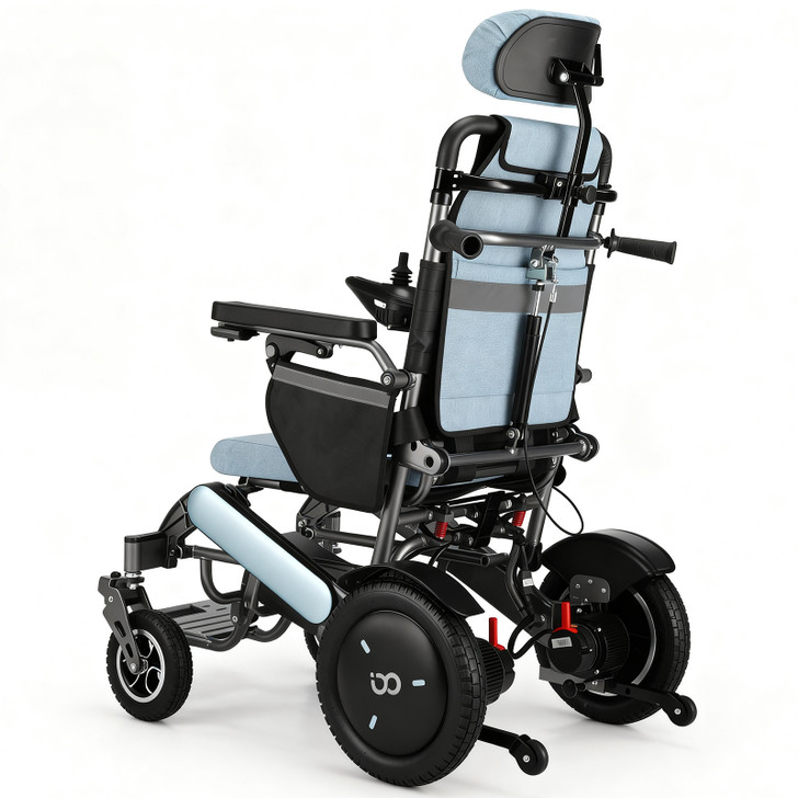 Infinity Comfort Electric Wheelchair – Blue
