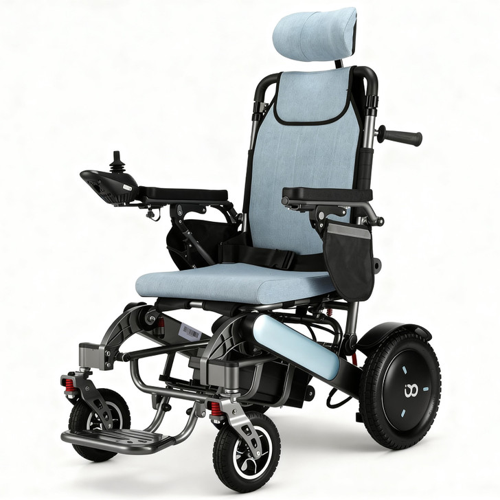 Infinity Comfort Electric Wheelchair - Blue