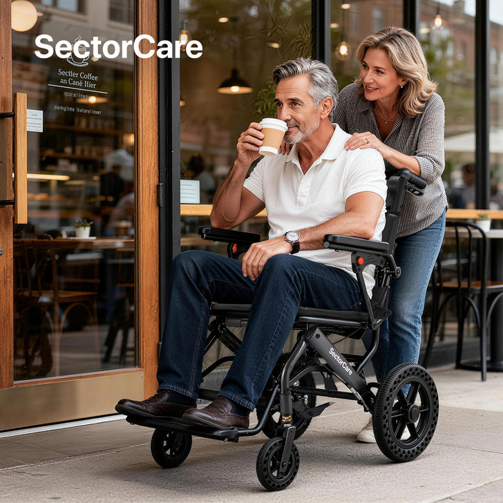SectorCare Airflex 1 Portable Wheelchair

