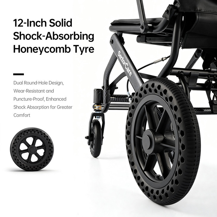 SectorCare Airflex 1 Portable Wheelchair