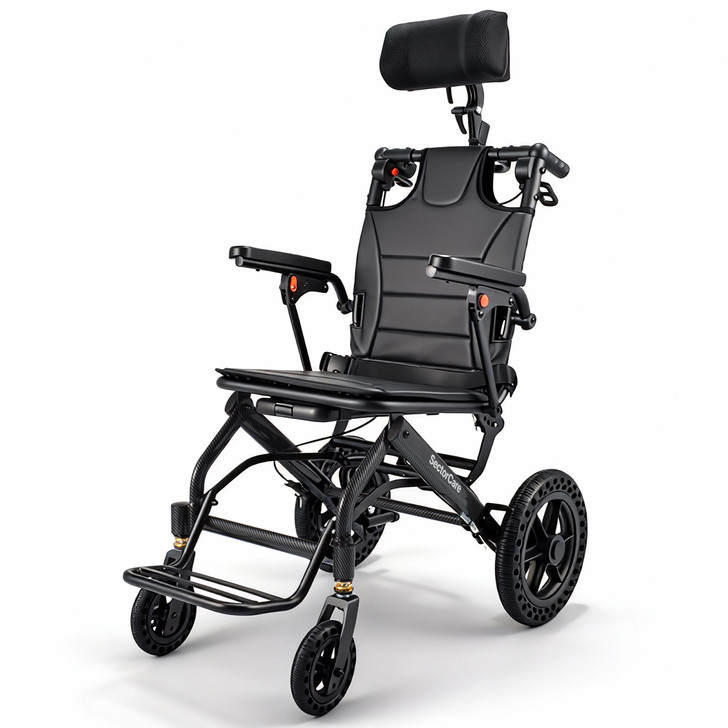 SectorCare Airflex 2 Portable Wheelchair- Headrest