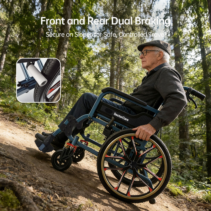 SectorCare Aero Portable Wheelchair