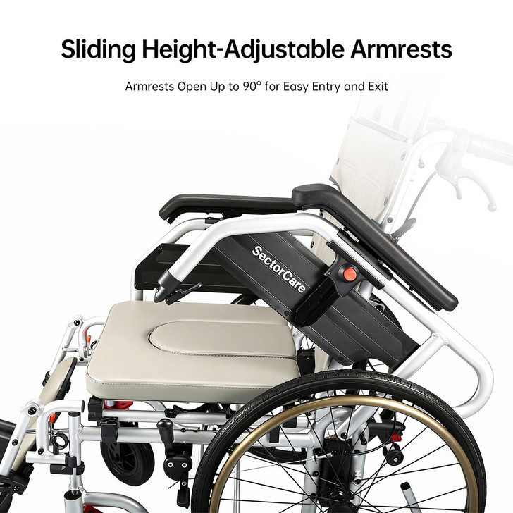 SectorCare Propel Wheelchair - Reclining