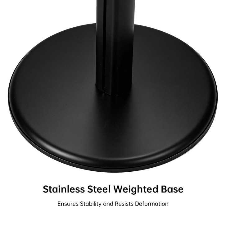 A2 Poster Stand - Double Sided BLACK With 32mm Heavy Duty Snap Frame