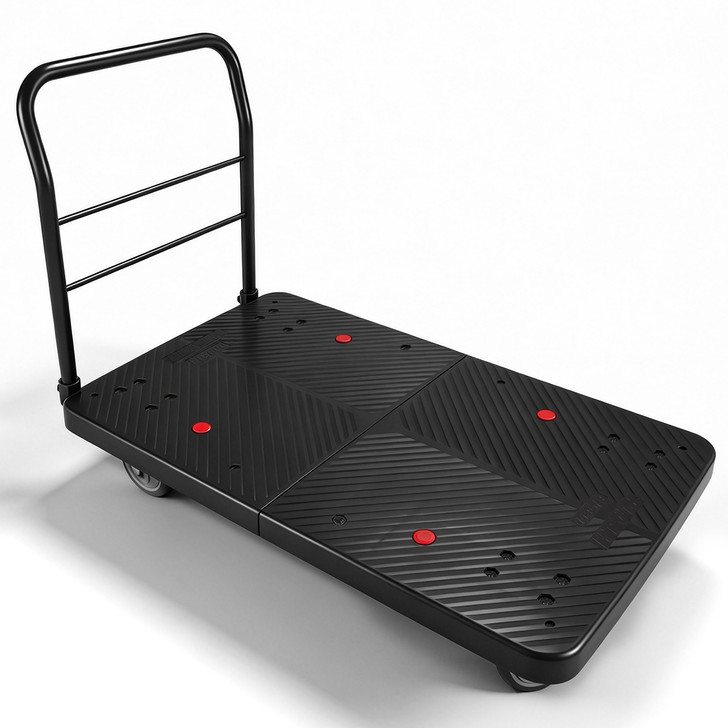 600KG Plastic Platform wire Meshtrolley