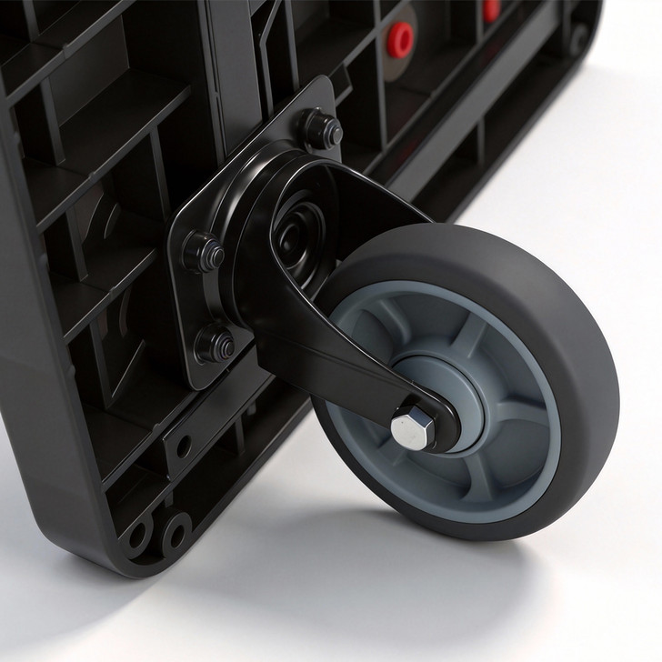 600KG Plastic Platform wire Meshtrolley