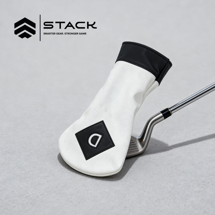 STACK Golf Head Cover White