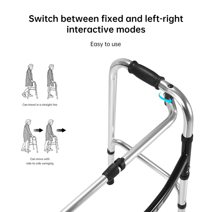 SectorCare Foldable Aluminium Walker