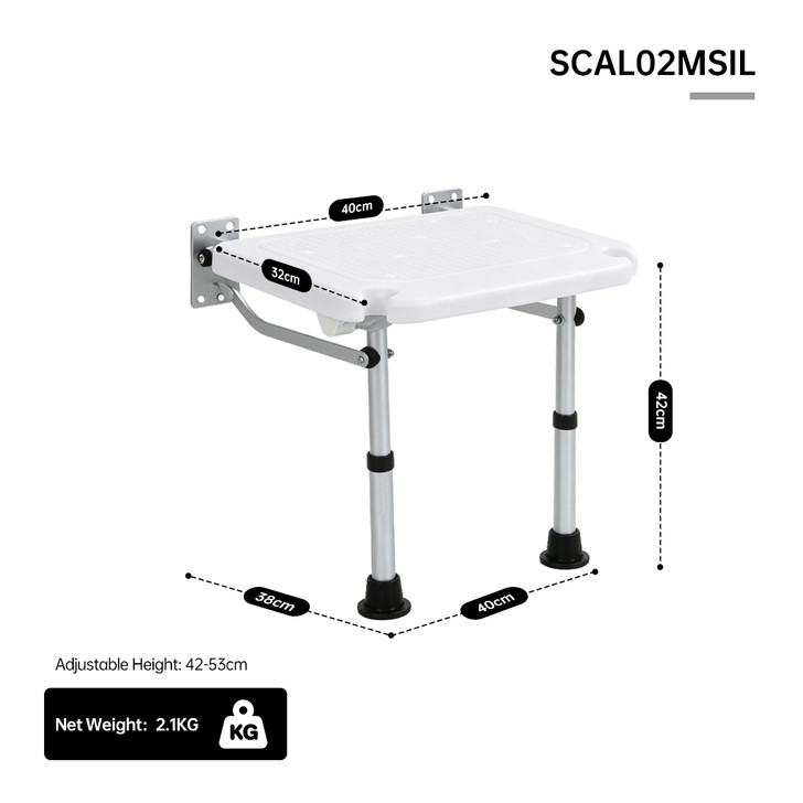 Wall Mounted Folding Shower Seat