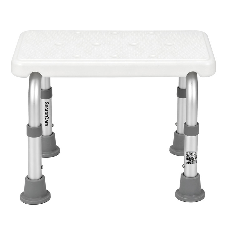 Height Adjustable Aluminium Shower Stool