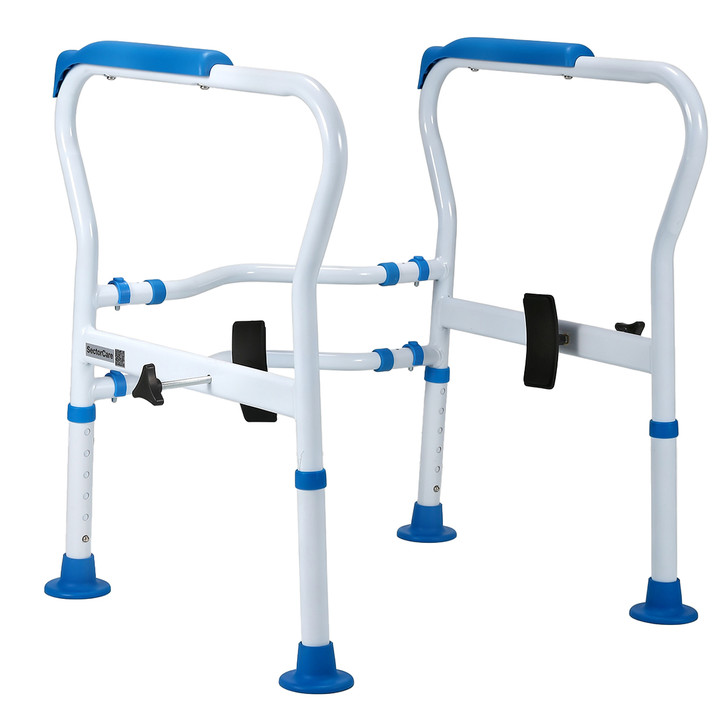 SectorCare Height Adjustable Toilet Safety Frame with Suction Feet