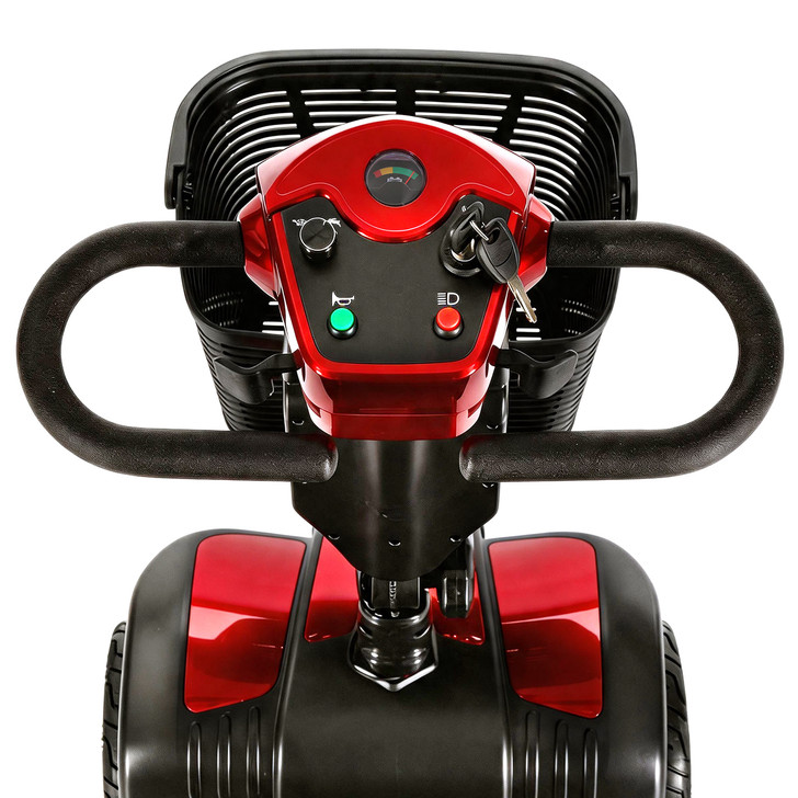 SectorCare Comfort Pro Mobility Scooter - Red
