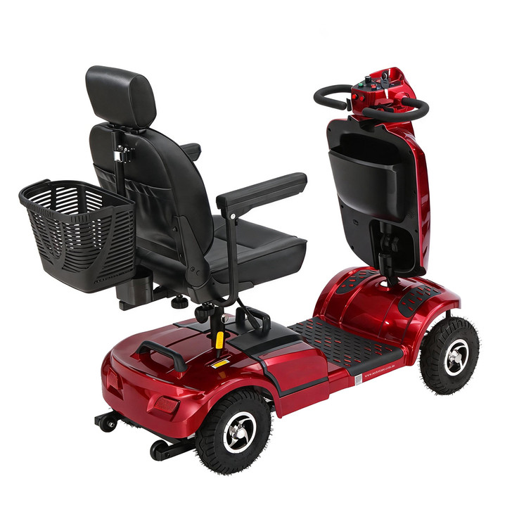 SectorCare Cruise LR Mobility Scooter 400W 180kg Capacity - Red
