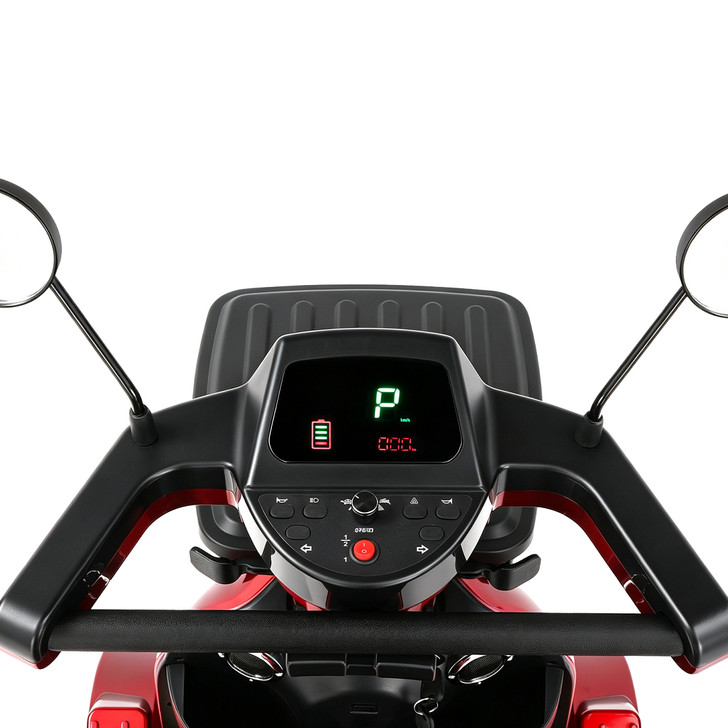 SectorCare Everyday Mobility Scooter - Red