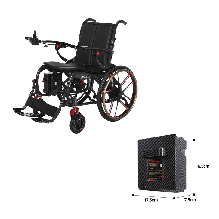 Lithium Battery 6Ah - Infinity Carbon Electric Wheelchair