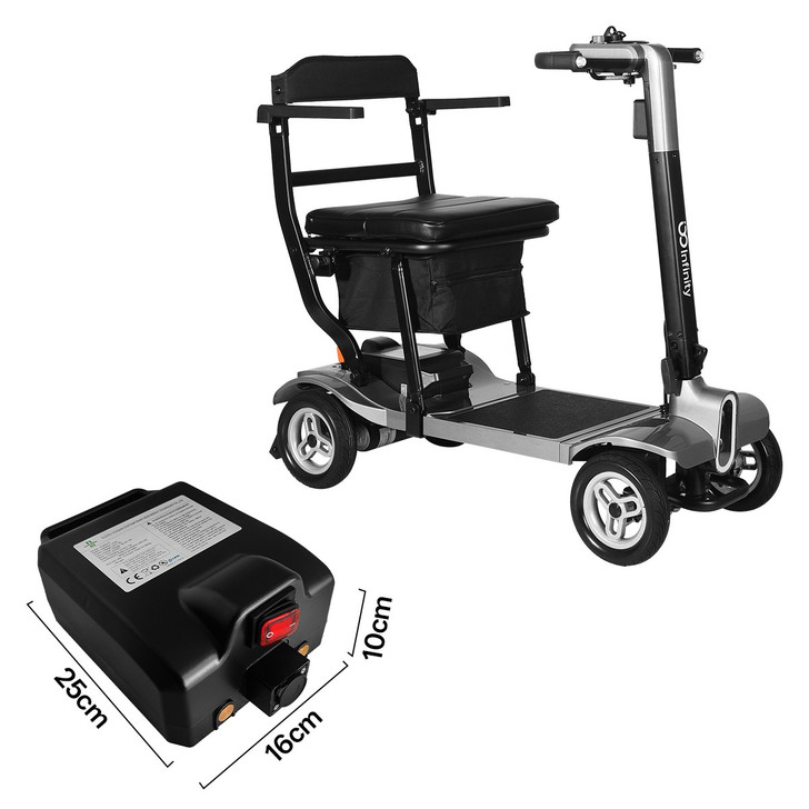 Lead Acid Battery Ultra Lite Mobility Scooter