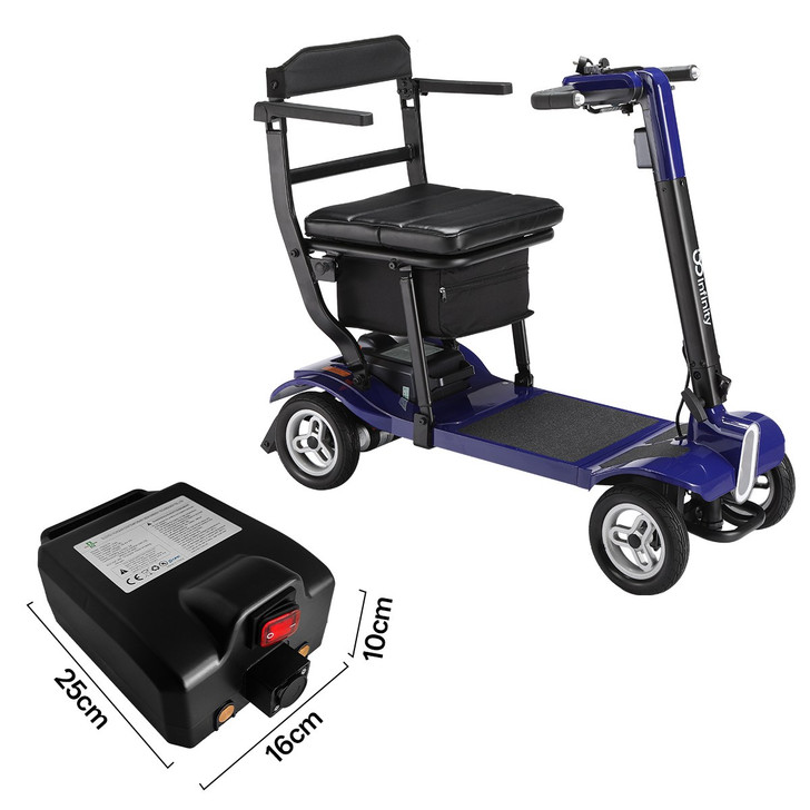 Lead Acid Battery Ultra Lite Mobility Scooter