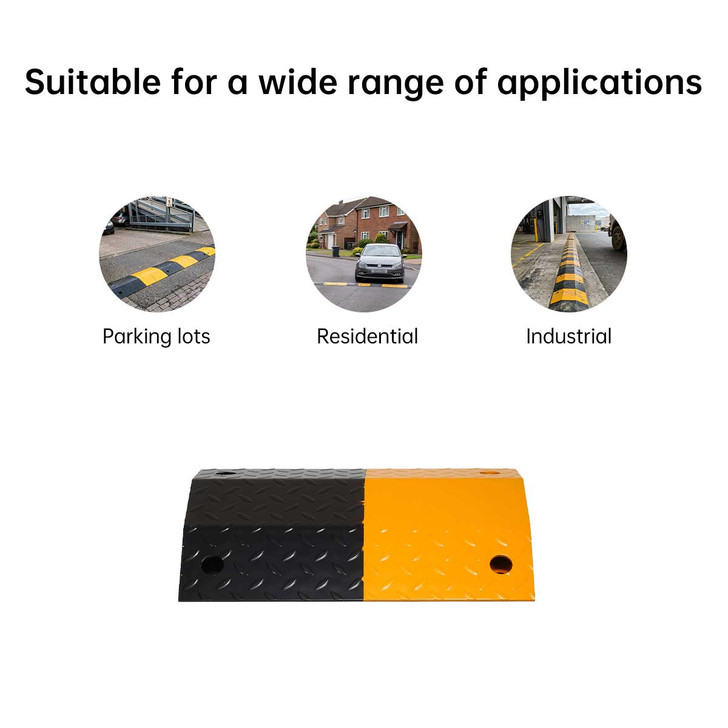Safety Sector Metal Speed Hump 500mm