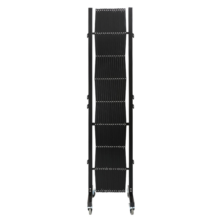 2m High Expandable Barrier – Black – 3.5m