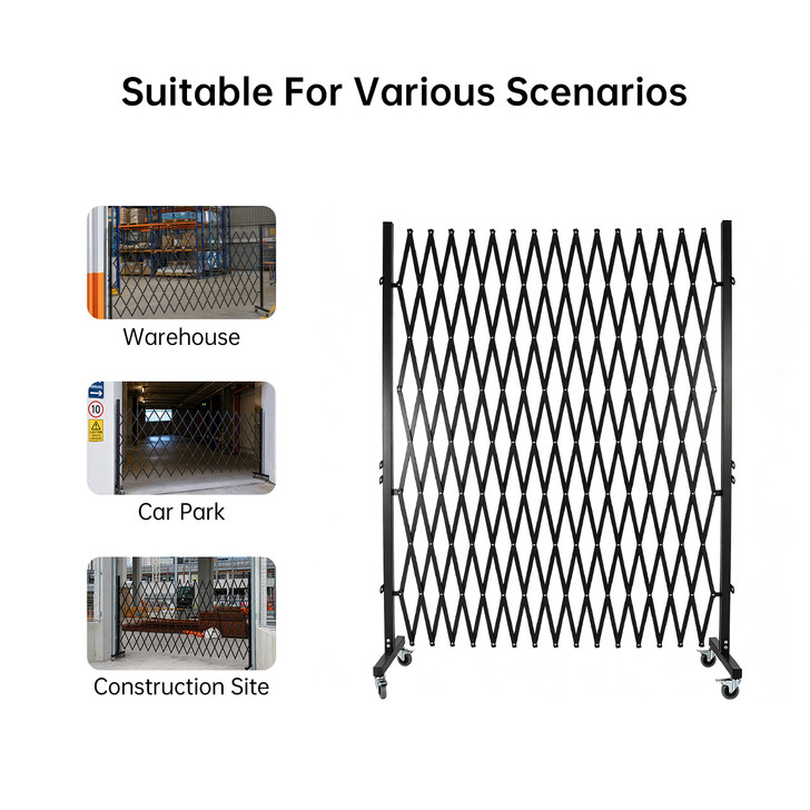Expandable Barrier - Black 3.5m