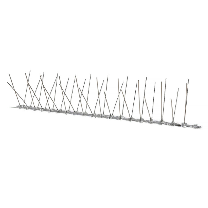 50cm Stainless Steel Bird Spikes - Staggered Design