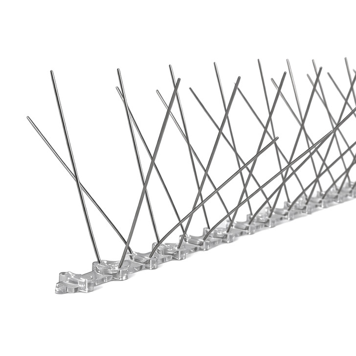 50cm Stainless Steel Bird Spikes - Staggered Design