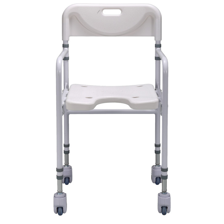 SectorCare Foldable Shower Chair with Backrest and Handles