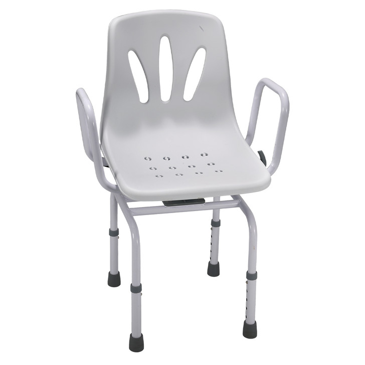 SectorCare 360° Swivel Shower Chair with Backrest and Handles