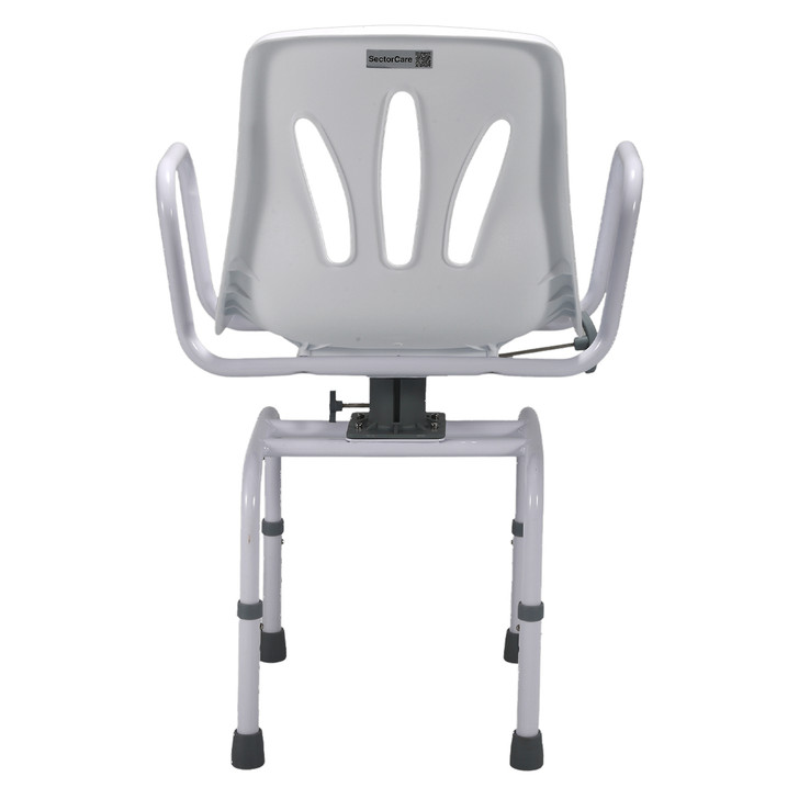 SectorCare 360° Swivel Shower Chair with Backrest and Handles