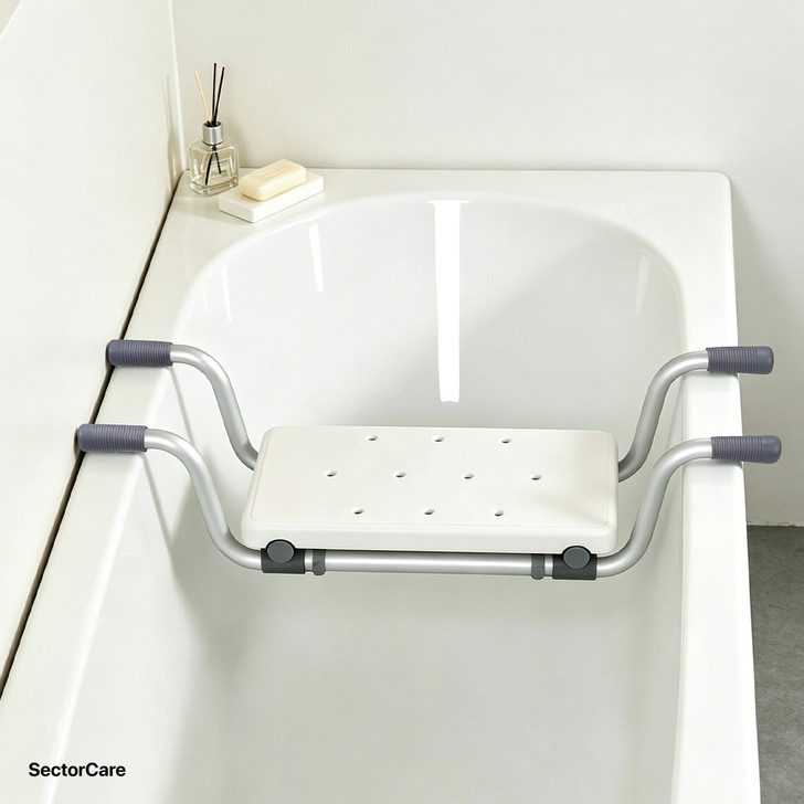 SectorCare Adjustable Bath Board with Dual Handles 