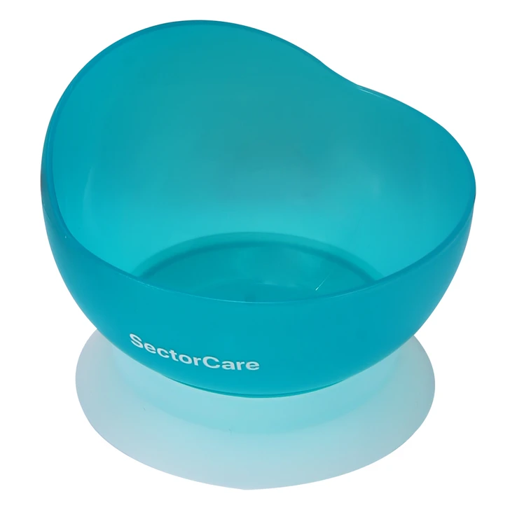 SectorCare Non Slip Scoop Bowl 450mL with High Rim and Suction Base