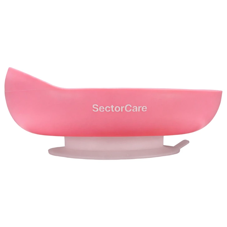 SectorCare 700mL Scoop Bowl with Suction Base 18cm Wide Pink