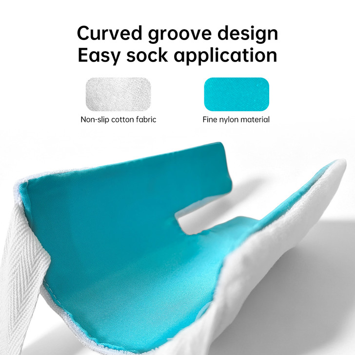 SectorCare Flexible Sock Aid with Long Pull Straps, Dressing Aid