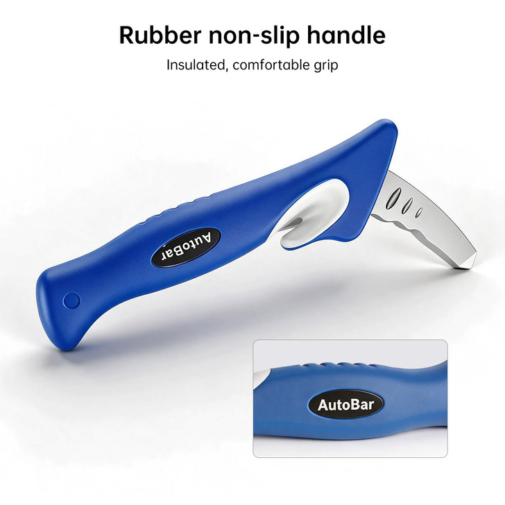 SectorCare 3 in 1 Car Assist Handle with Window Breaker, Blue