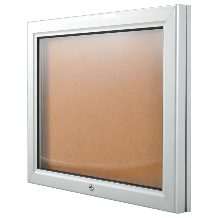 Lockable Notice Board 4xA4