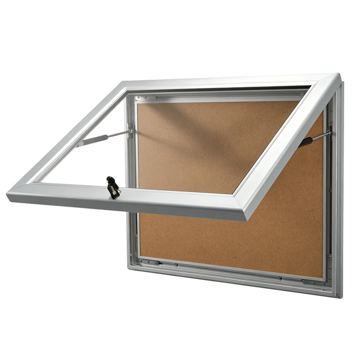Lockable Notice Board 4xA4