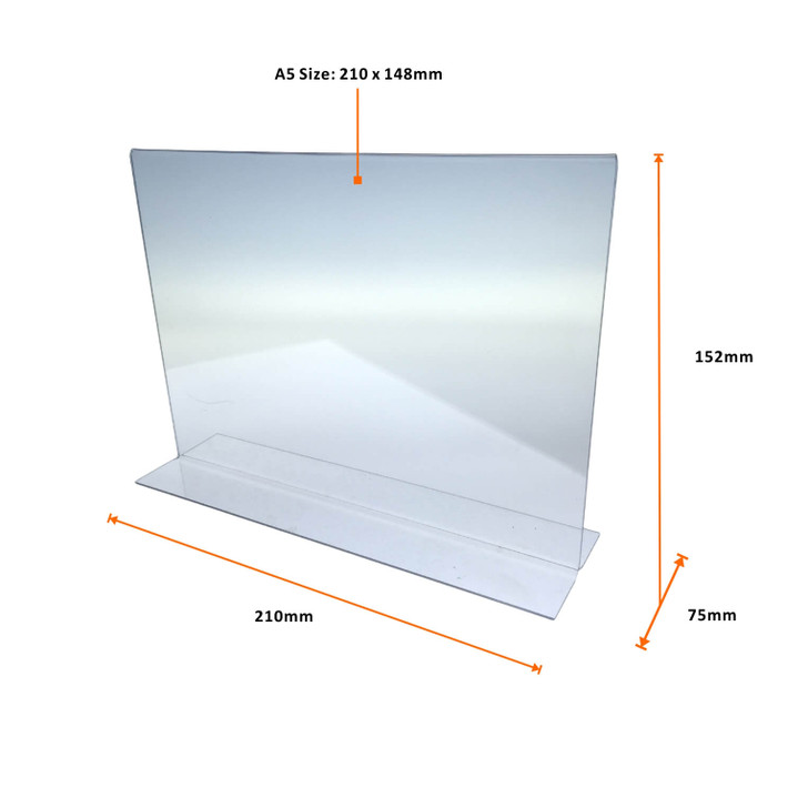 A5 Sign Holder landscape