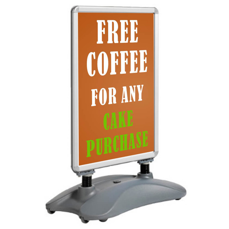 outdoor poster stand A1 size